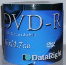 100 DVD-R DATA RIGHT 16x