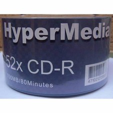 100 CD-R HYPERMEDIA VIRGEN